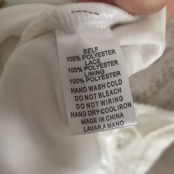 White Lace Dress - Picture 7 of 7